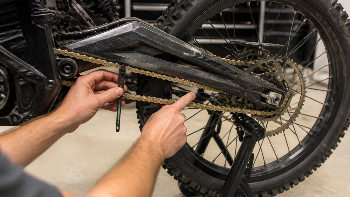 How to Check Talaria Chain Tension Step by Step